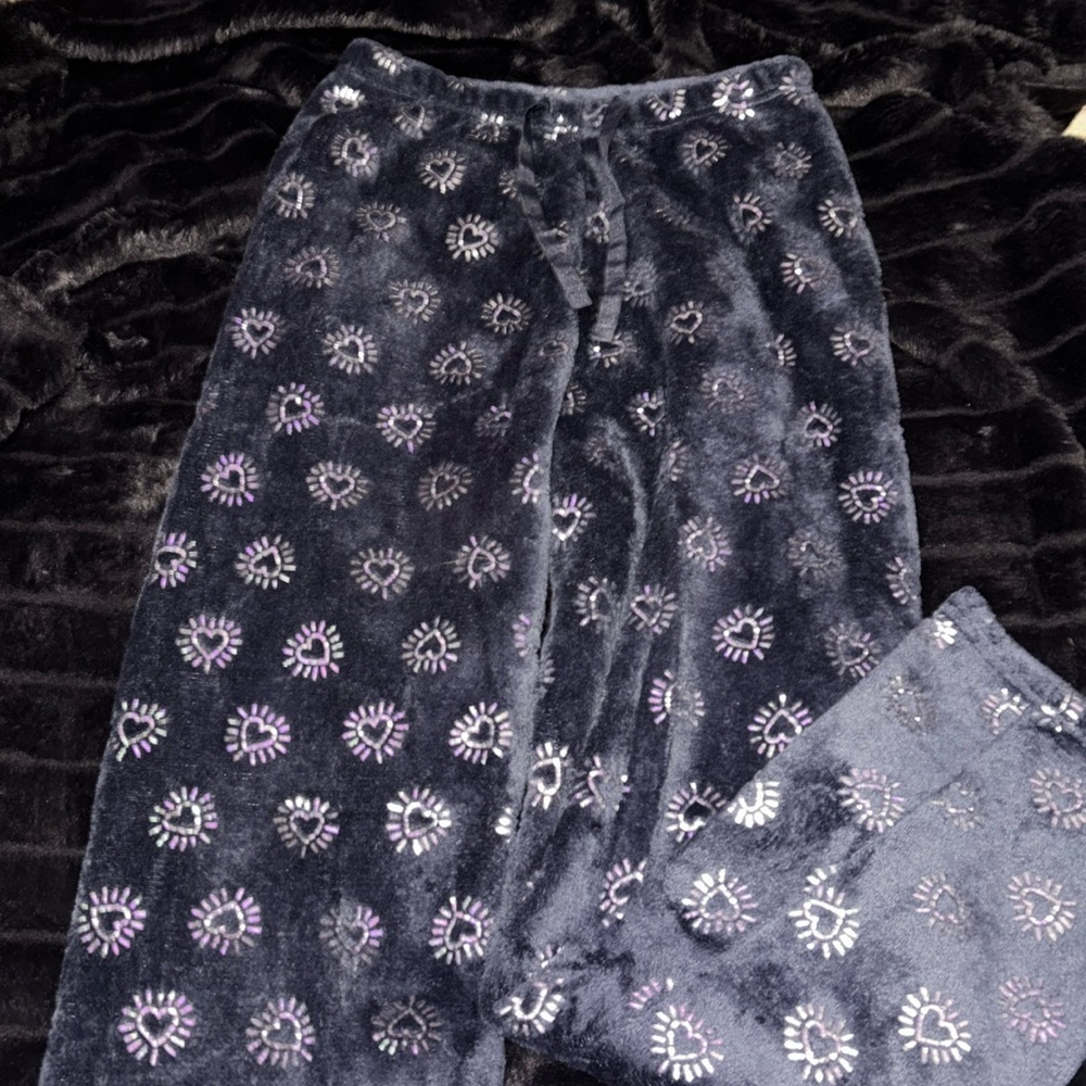 fuzzy pj pants